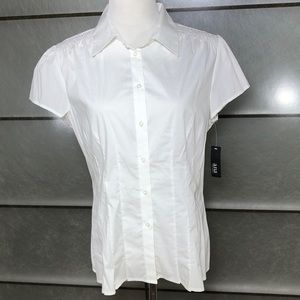 Ana women’s shirt white button down